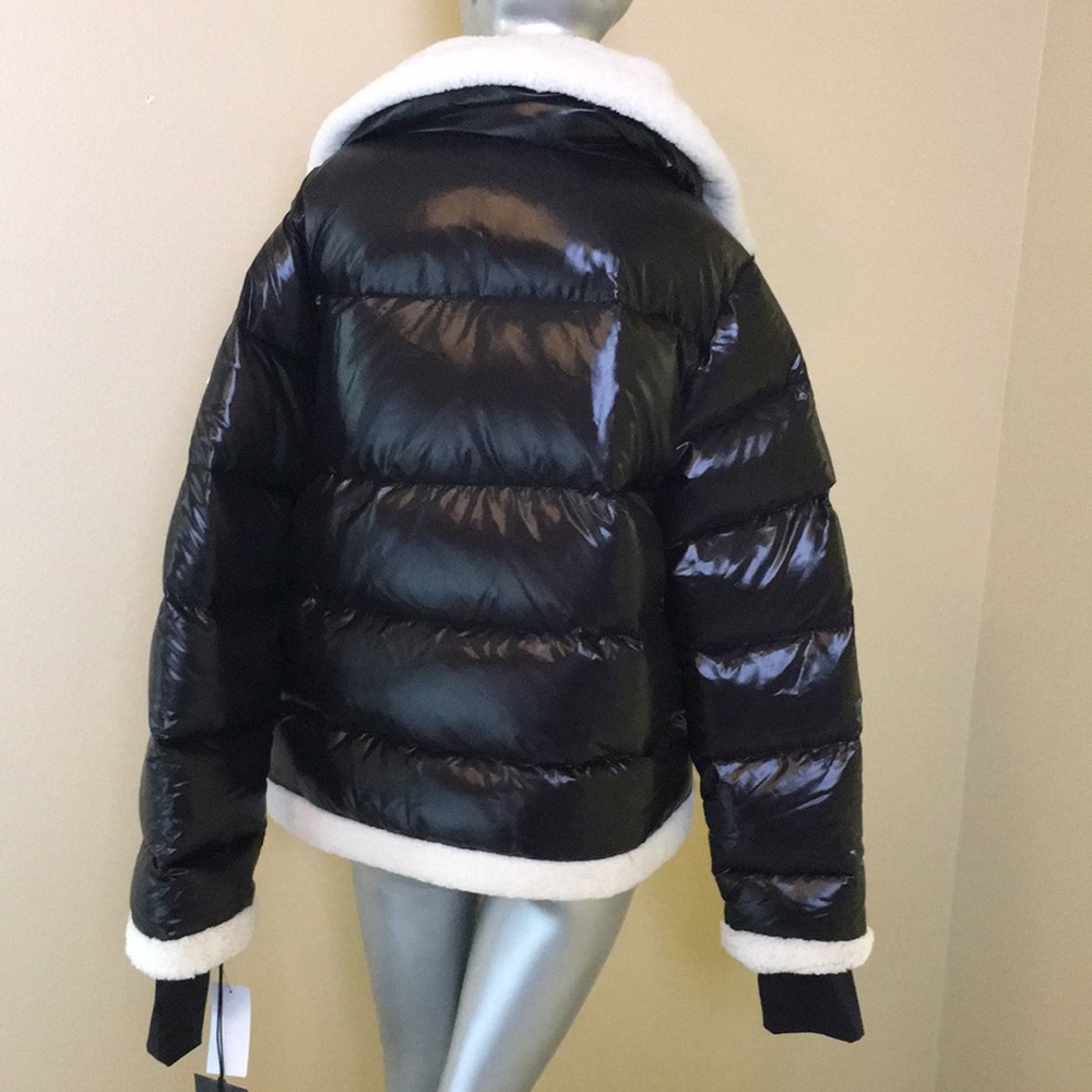 SAM | GIGI Down Jacket With Shearling Trim - Picture 11 of 17